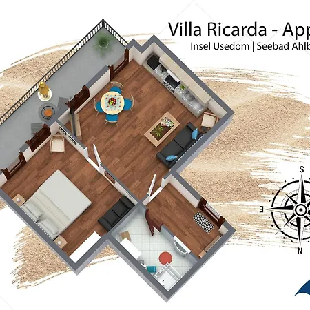 Ricarda Whg 05 Ostseebad Heringsdorf